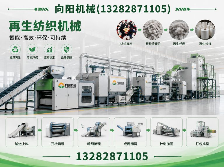 威海再生纺织机械展示图